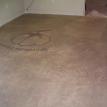 (111) Stained and sealed concrete